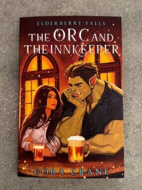 RARE OOP The Orc and the Innkeeper Cora Crane (Elderberry Falls) Paperback Book